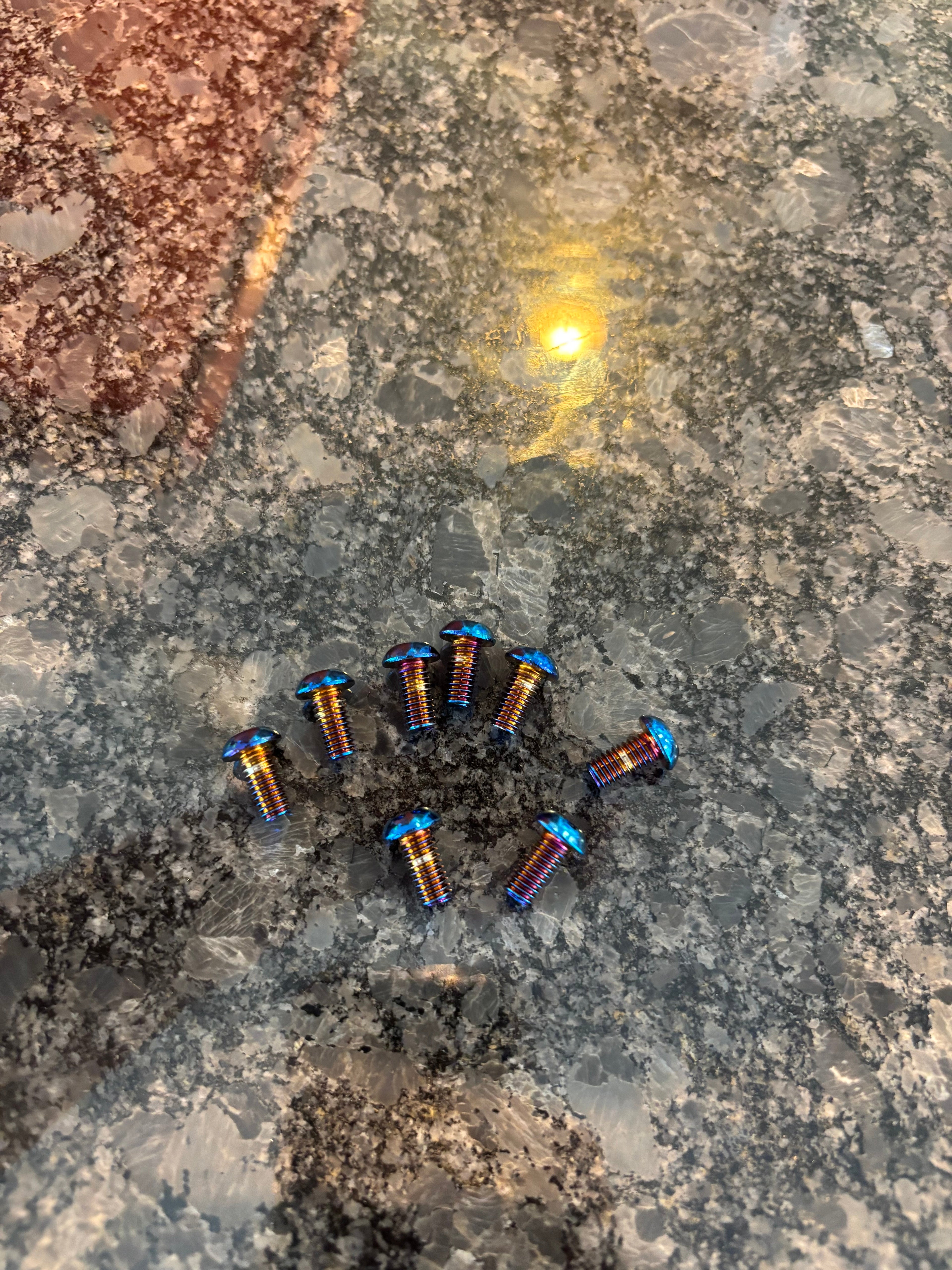 MacFox Frame Titanium Bolts.
