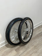 Chrome Talaria XXX/MX3/MX4 Supermoto Wheel Set